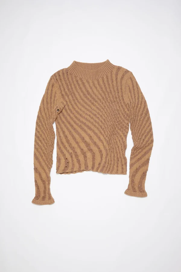 Pullover Aus Geripptem Jacquard>Acne Studios Fashion