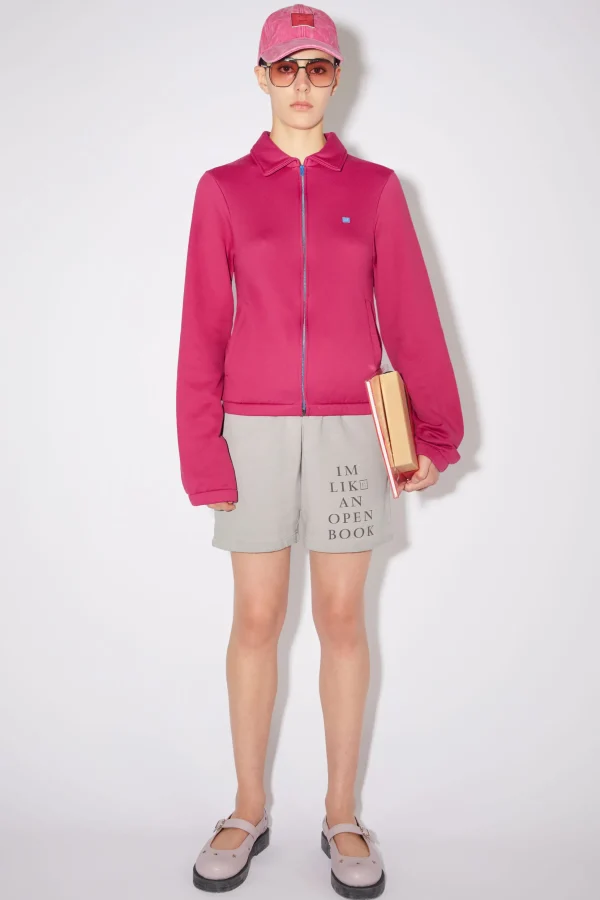 Pullover Mit Reisverschluss Aus Tech-Jersey>Acne Studios Flash Sale