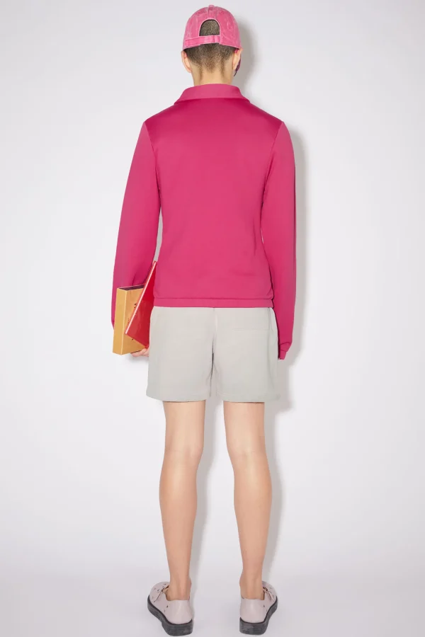 Pullover Mit Reisverschluss Aus Tech-Jersey>Acne Studios Flash Sale