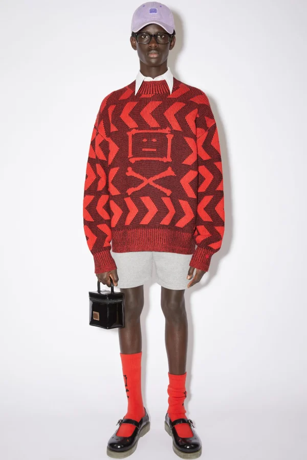 Pullover Mit Rundhalsausschnitt>Acne Studios Fashion