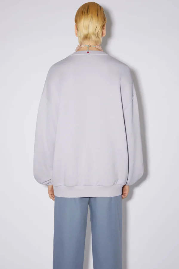 Pullover Mit Rundhalsausschnitt Und Blasenlogo>Acne Studios Store