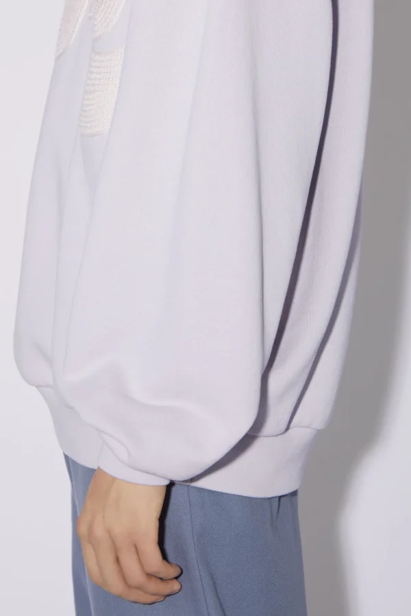 Pullover Mit Rundhalsausschnitt Und Blasenlogo>Acne Studios Store