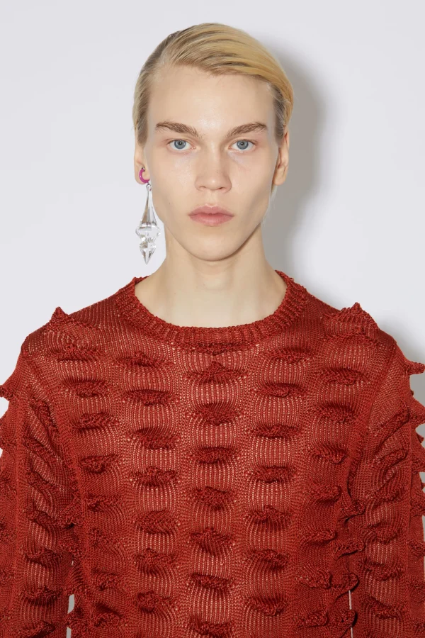 Pullover Mit Rundhalsausschnitt>Acne Studios Shop