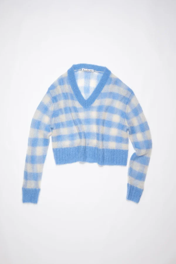 Pullover Mit Vichy-Karo>Acne Studios Best Sale