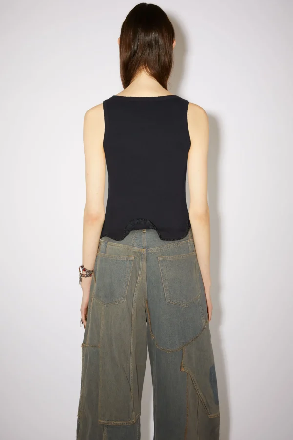 Ribbed Sleeveless Top>Acne Studios New