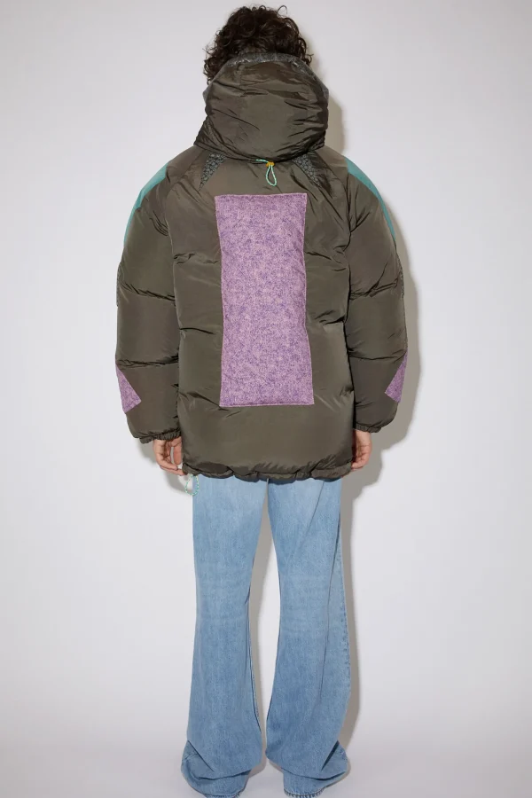 Ripstop-Pufferjacke Mit Kapuze>Acne Studios Discount