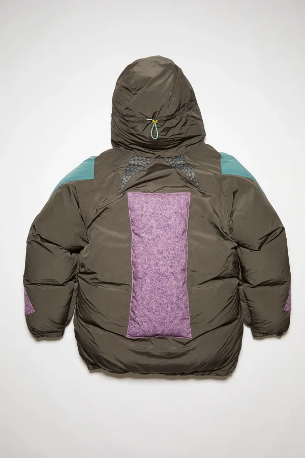 Ripstop-Pufferjacke Mit Kapuze>Acne Studios Discount