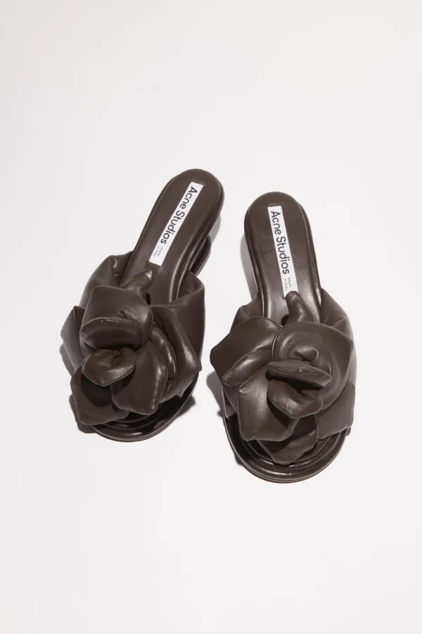 Sandalen Mit Keilabsatz Aus Leder>Acne Studios Online