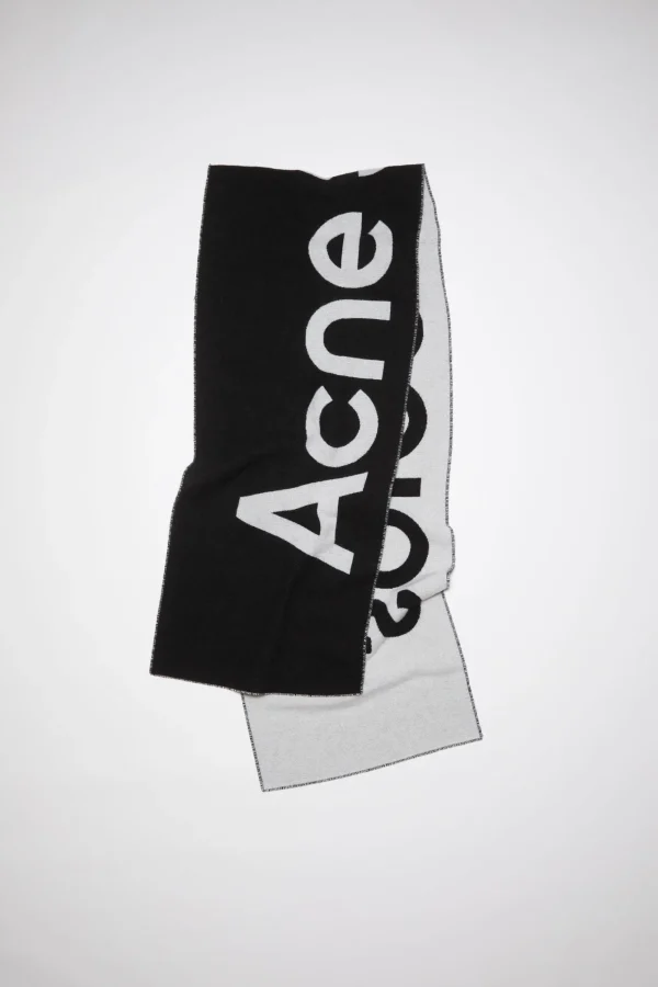 Schal Mit Logo-Jacquardmuster>Acne Studios Clearance