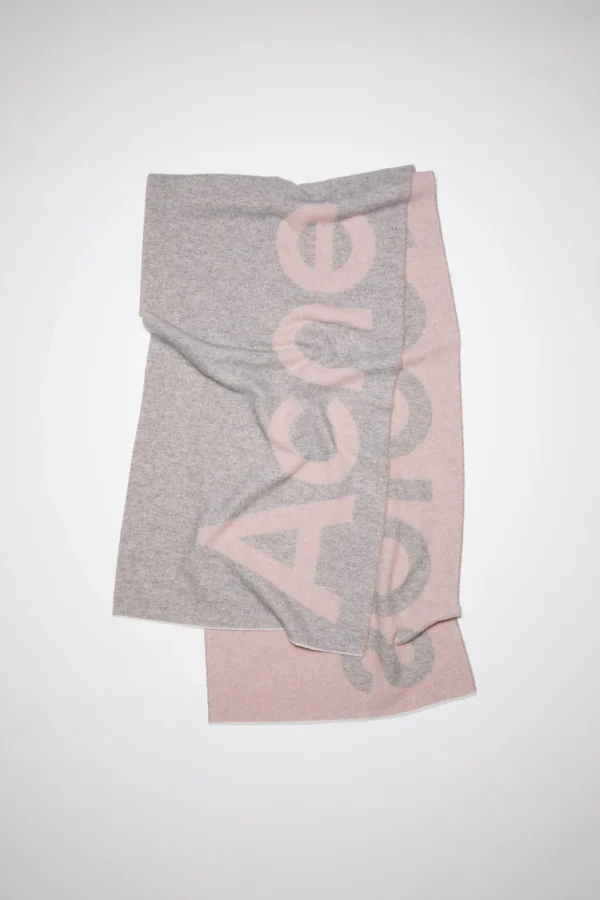 Schal Mit Logo-Jacquardmuster>Acne Studios Outlet