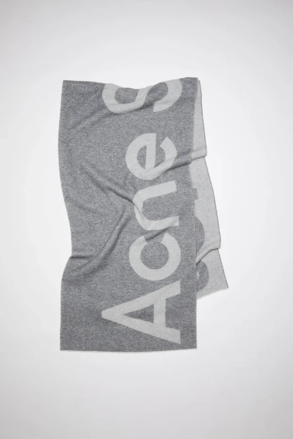 Schal Mit Logo-Jacquardmuster>Acne Studios Sale