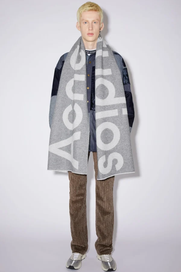 Schal Mit Logo-Jacquardmuster>Acne Studios Best