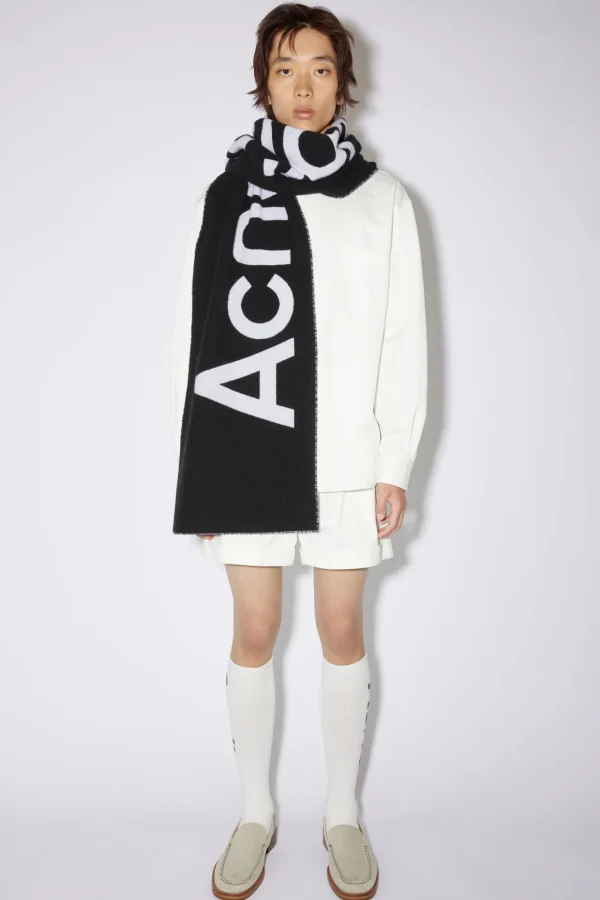 Schal Mit Logo-Jacquardmuster>Acne Studios Clearance