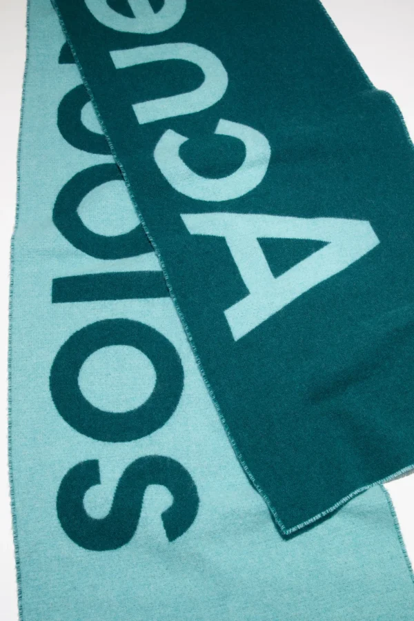 Schal Mit Logo-Jacquardmuster>Acne Studios Online