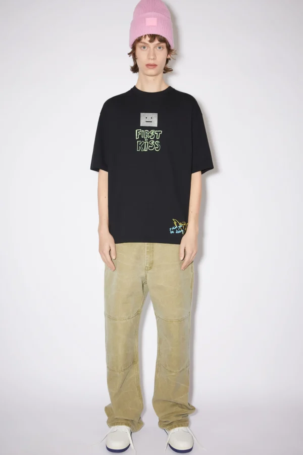 Scribbles T-Shirt>Acne Studios Shop