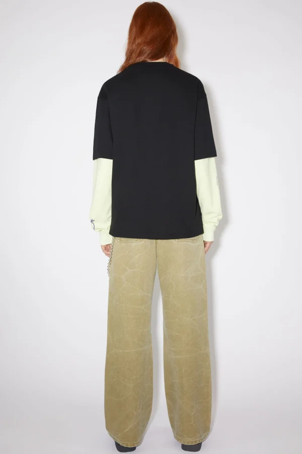 Scribbles T-Shirt>Acne Studios Store