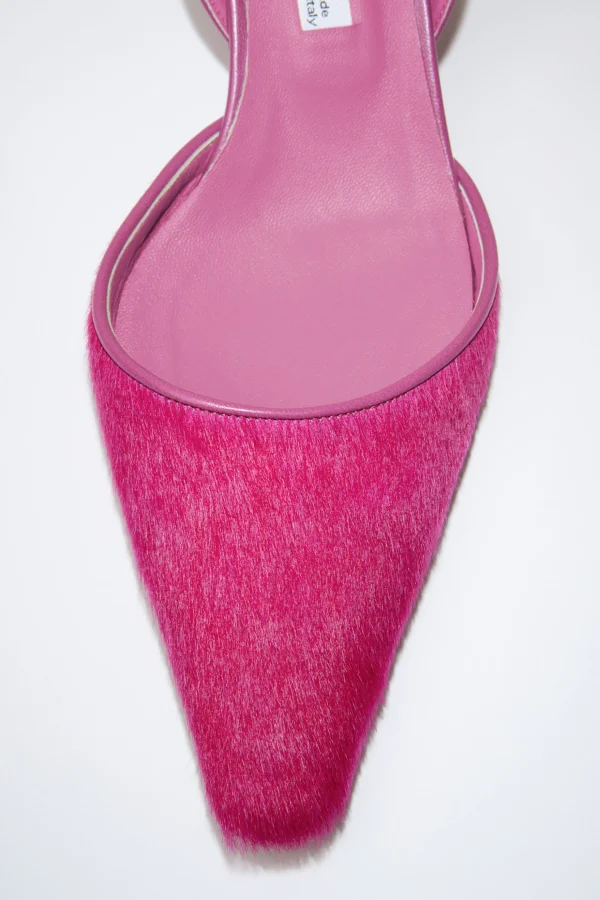 Slingback-Pumps Aus Haarleder>Acne Studios Sale