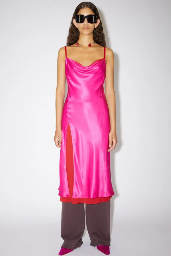 Slipdress Aus Satin>Acne Studios Sale