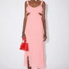 Slipdress Mit Ruschen>Acne Studios Store