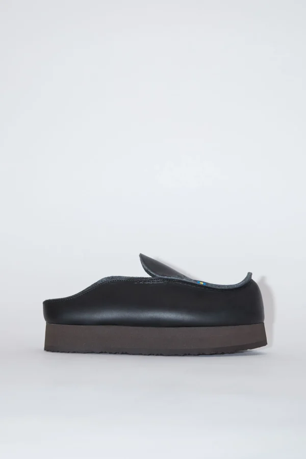 Slip-On-Schuhe Aus Leder>Acne Studios Flash Sale