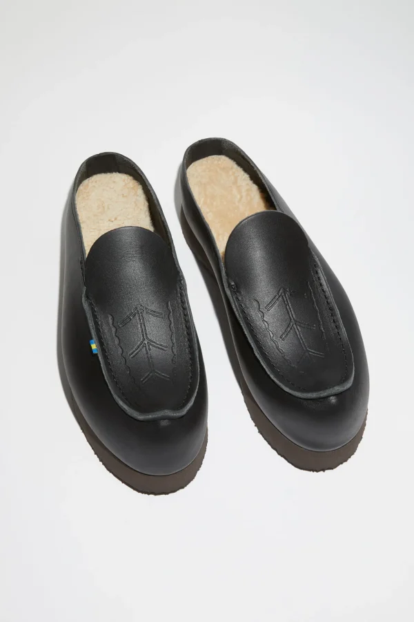 Slip-On-Schuhe Aus Leder>Acne Studios Flash Sale