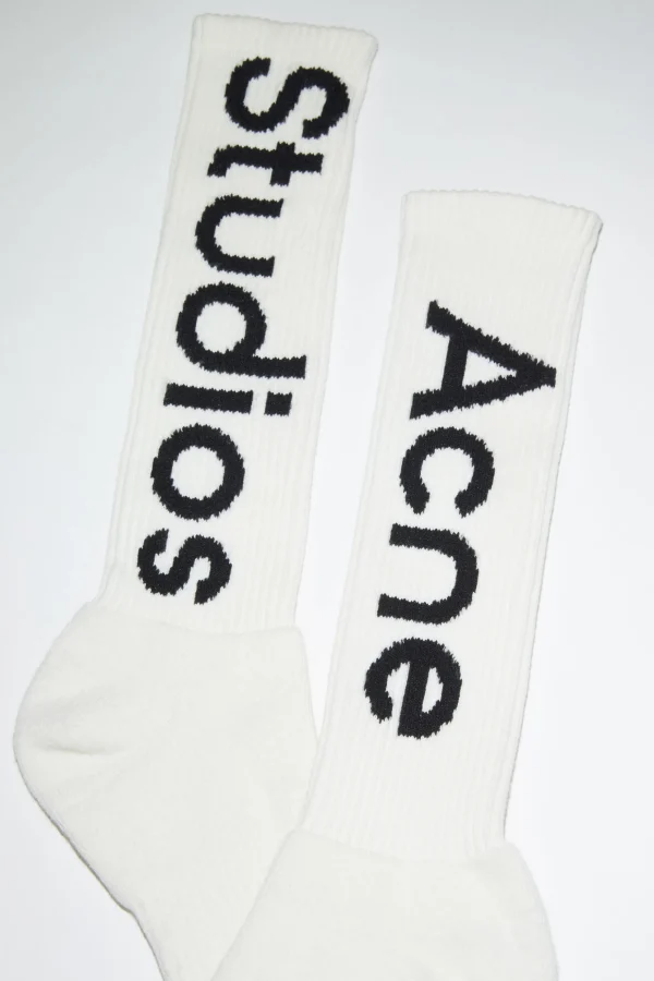 Socken Mit Logo-Jacquardmuster>Acne Studios Fashion