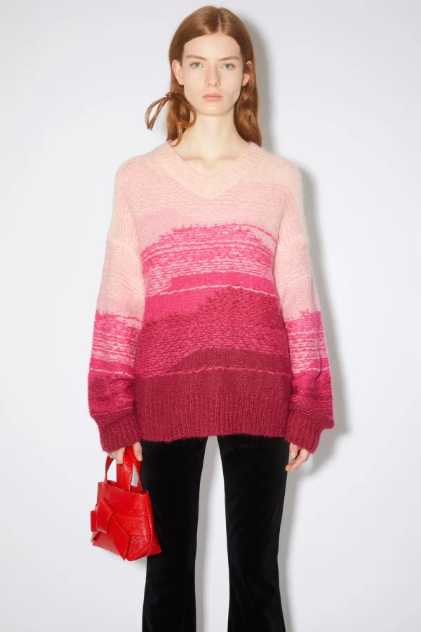 Strickpullover Mit V-Ausschnitt>Acne Studios New