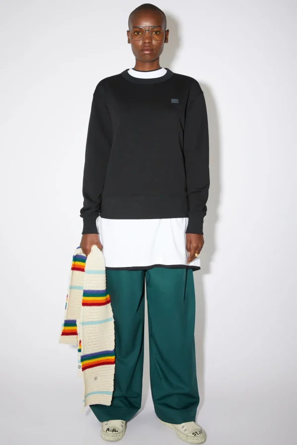 Sweatshirt Mit Rundhalsausschnitt>Acne Studios Hot