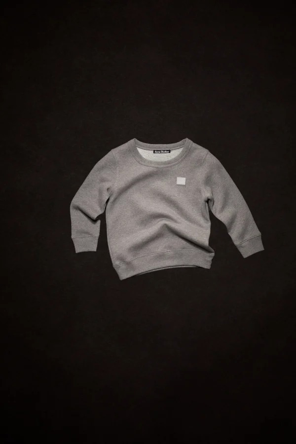 Sweatshirt Mit Rundhalsausschnitt>Acne Studios Sale