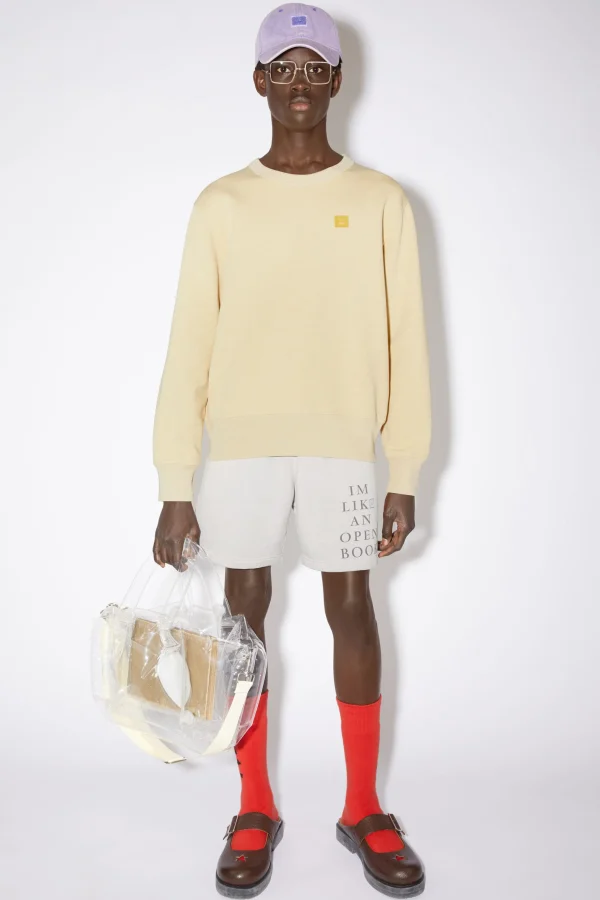 Sweatshirt Mit Rundhalsausschnitt>Acne Studios Discount