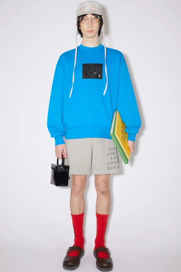 Sweatshirt Mit Rundhalsausschnitt>Acne Studios Flash Sale