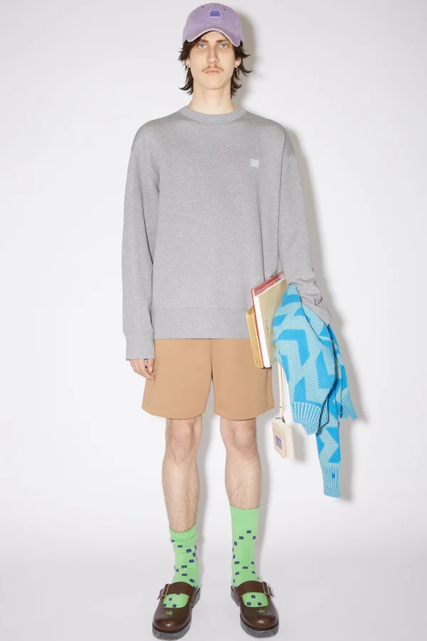 Sweatshirt Mit Rundhalsausschnitt>Acne Studios Cheap