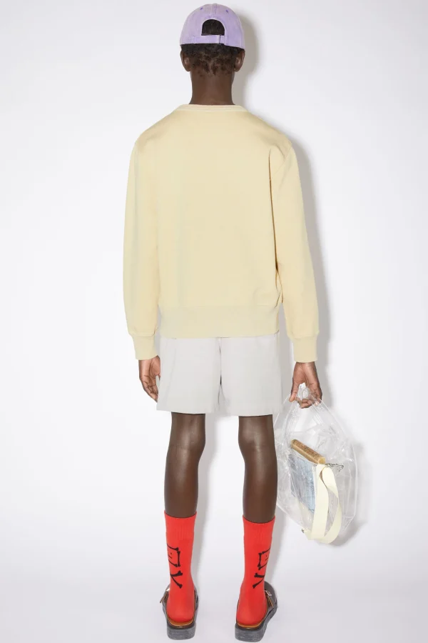 Sweatshirt Mit Rundhalsausschnitt>Acne Studios Discount