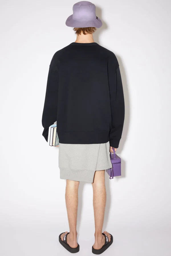 Sweatshirt Mit Rundhalsausschnitt>Acne Studios Flash Sale