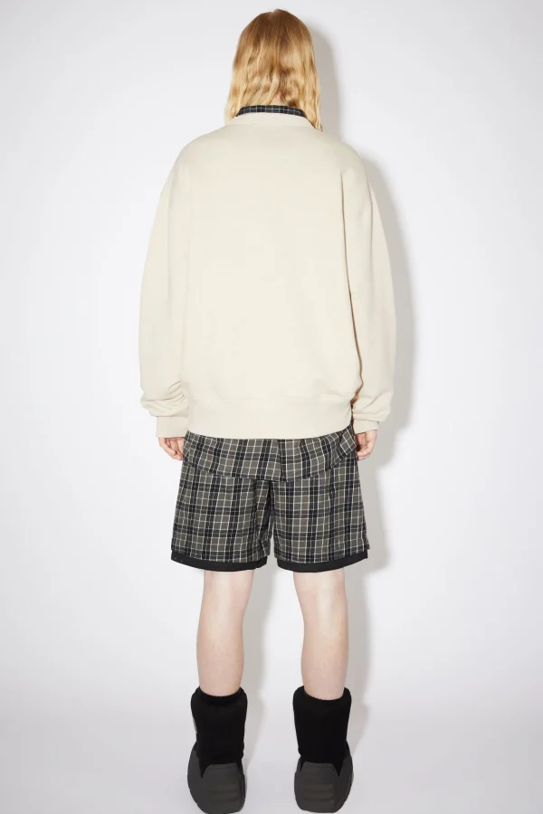 Sweatshirt Mit Rundhalsausschnitt>Acne Studios Sale