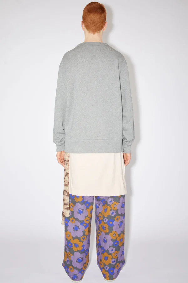 Sweatshirt Mit Rundhalsausschnitt>Acne Studios Outlet