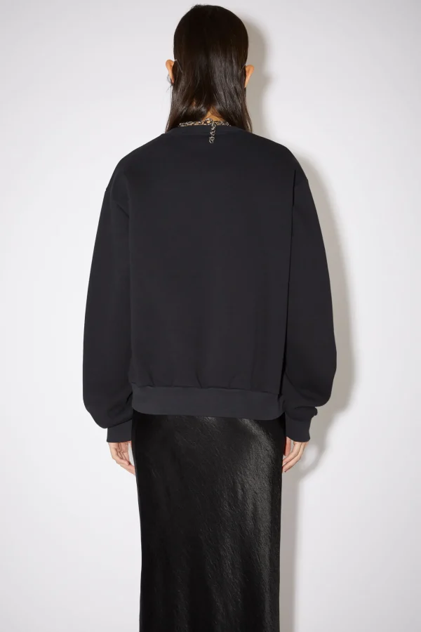 Sweatshirt Mit Rundhalsausschnitt>Acne Studios Best Sale