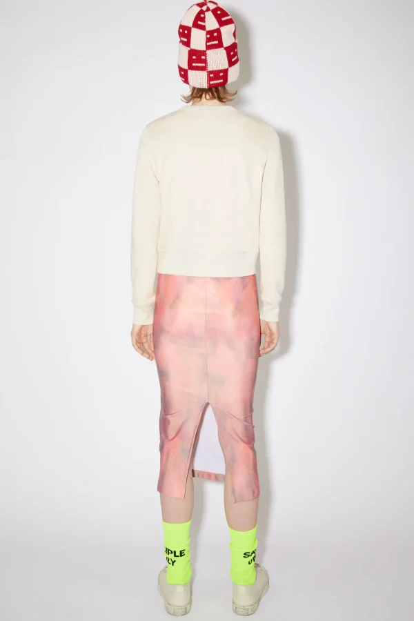 Sweatshirt Mit Rundhalsausschnitt>Acne Studios Store