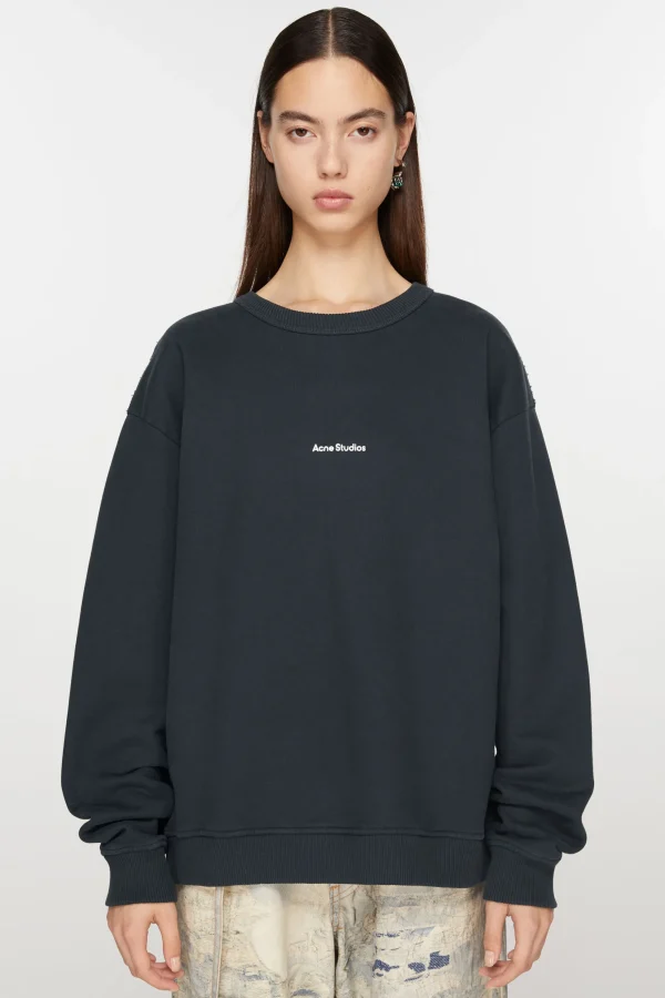 Sweatshirt Mit Stempel-Logo>Acne Studios Hot