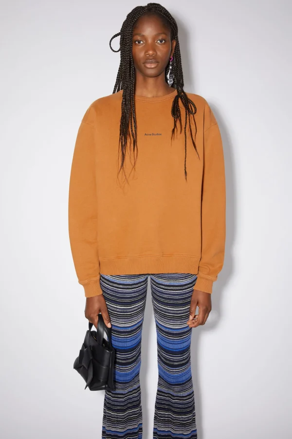 Sweatshirt Mit Stempel-Logo>Acne Studios Store