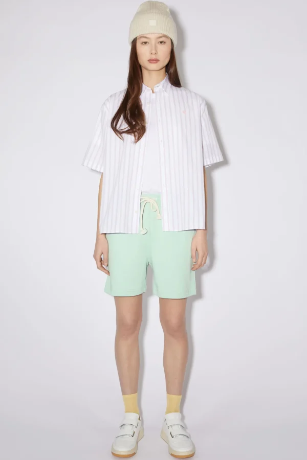 Sweatshorts Aus Baumwolle>Acne Studios Cheap