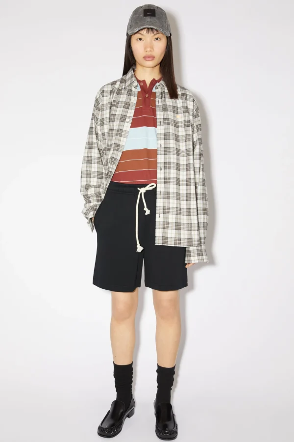 Sweatshorts Aus Baumwolle>Acne Studios Discount