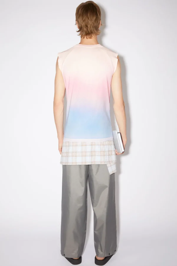 Tank Top Mit Siebdruck>Acne Studios Store