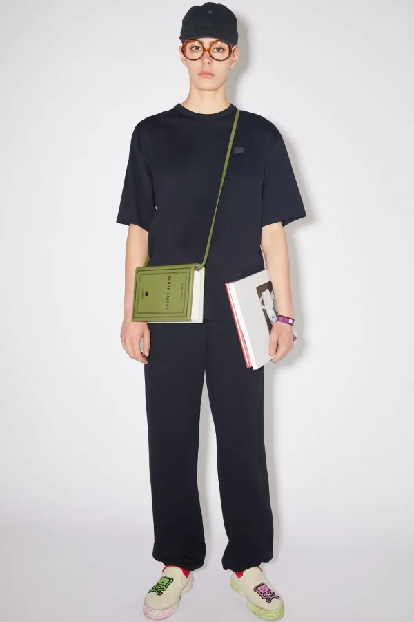 T-Shirt Mit Face-Aufnaher>Acne Studios New