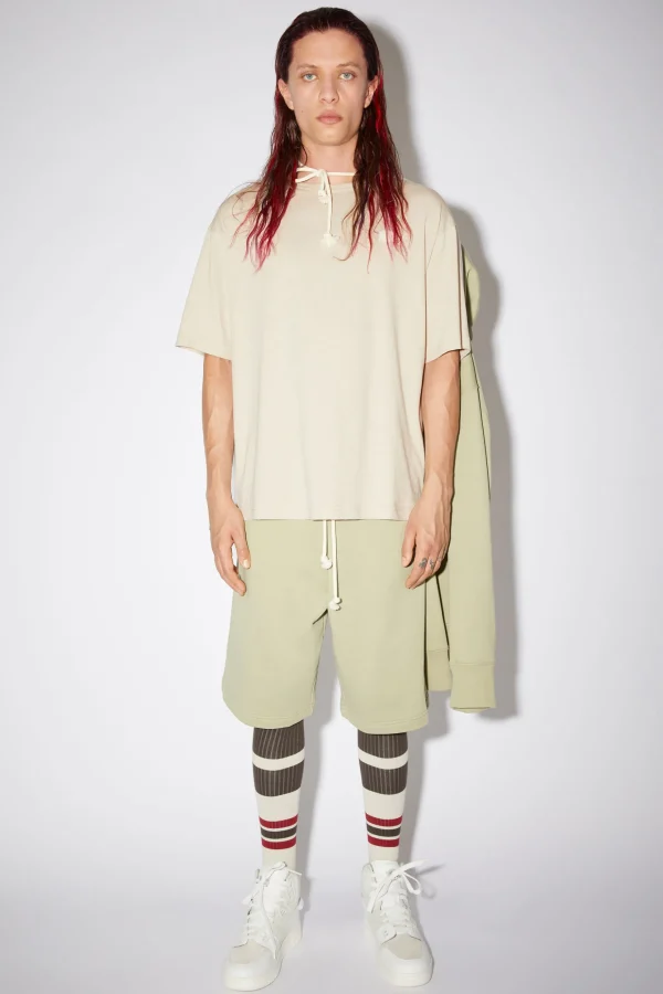 T-Shirt Mit Face-Aufnaher>Acne Studios Cheap