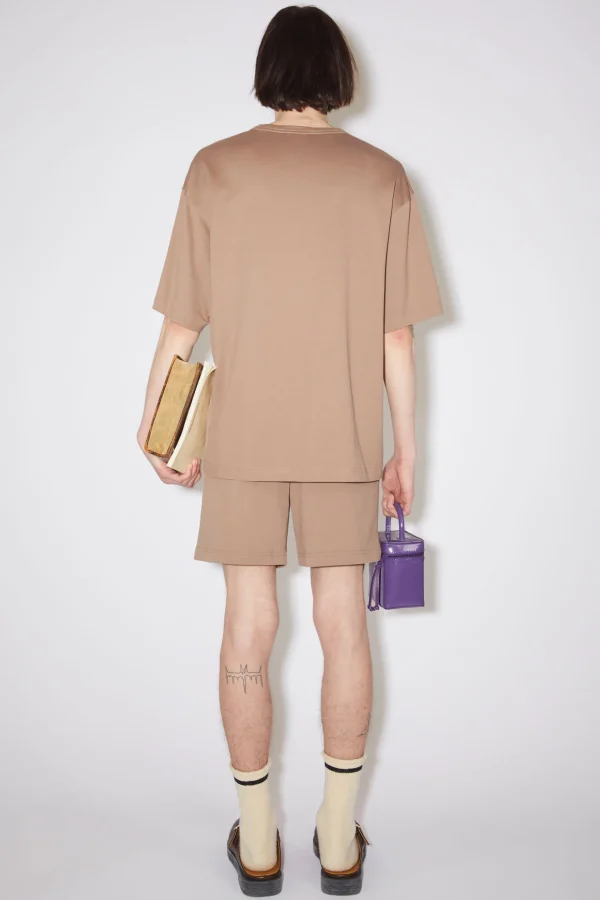 T-Shirt Mit Face-Aufnaher>Acne Studios Cheap