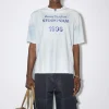 T-Shirt Mit Logo-Print>Acne Studios Outlet