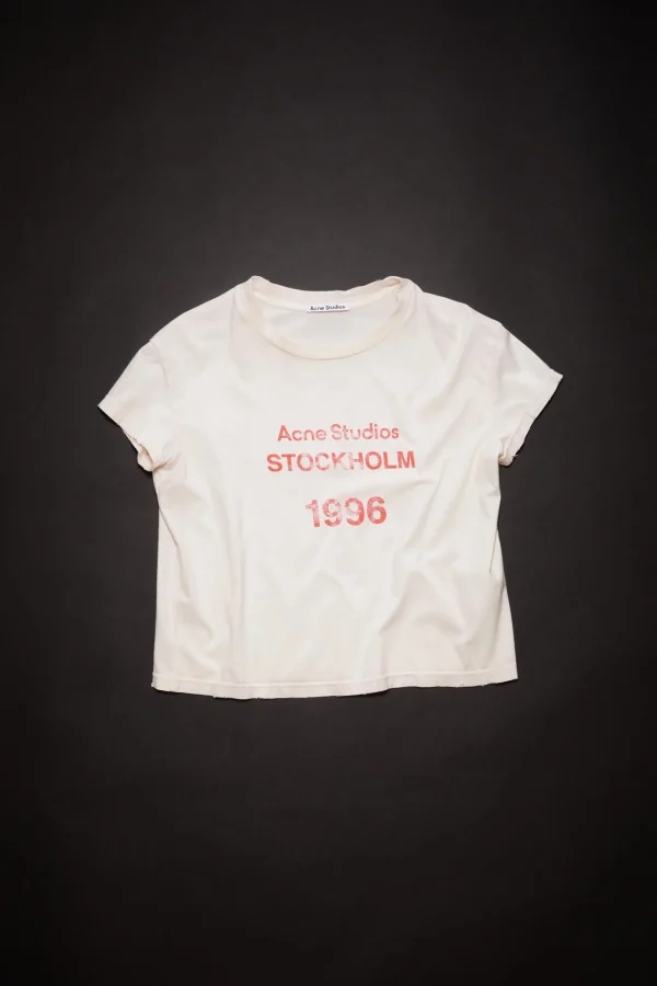 T-Shirt Mit Logo-Print>Acne Studios Shop