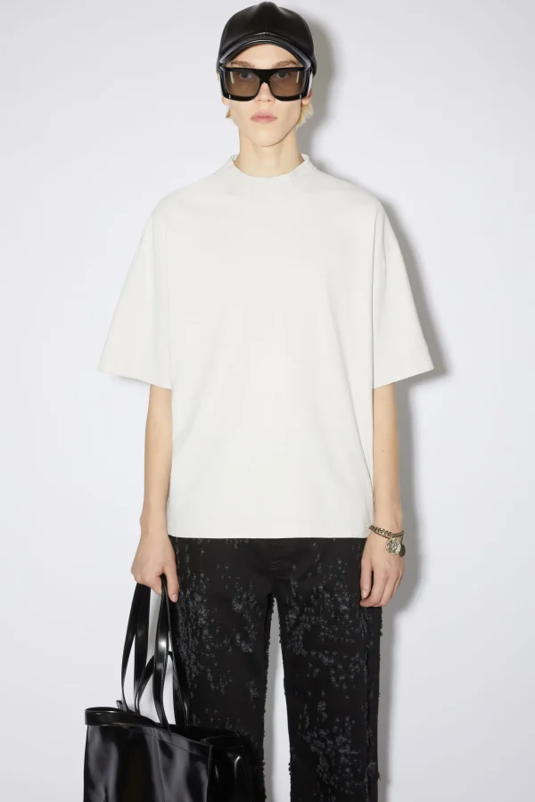 T-Shirt Mit Logo-Tape>Acne Studios Online