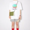 T-Shirt Mit Print>Acne Studios Store